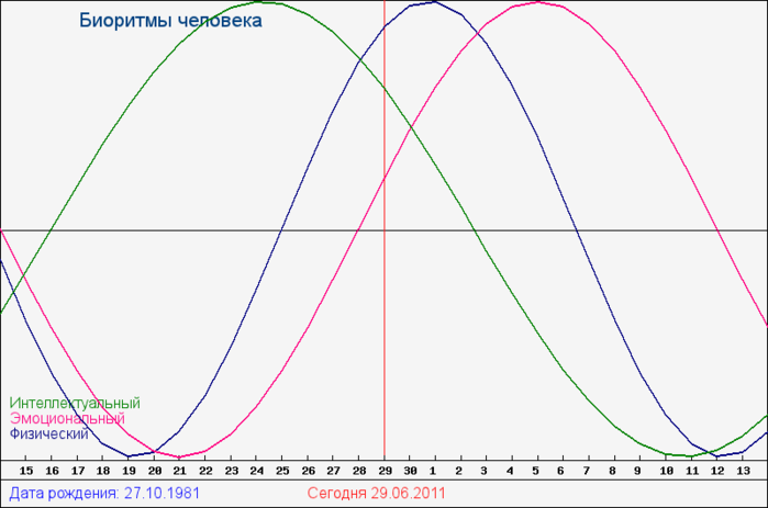 Связь биоритмов человека с выбором профессии проект