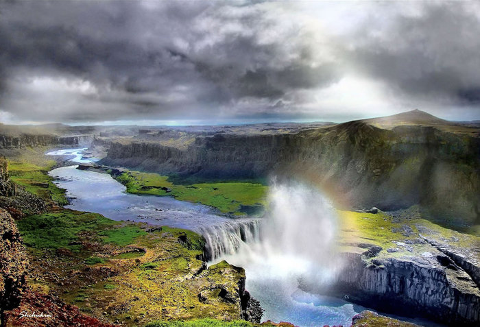водопады исландии фото 6 (700x477, 97Kb)