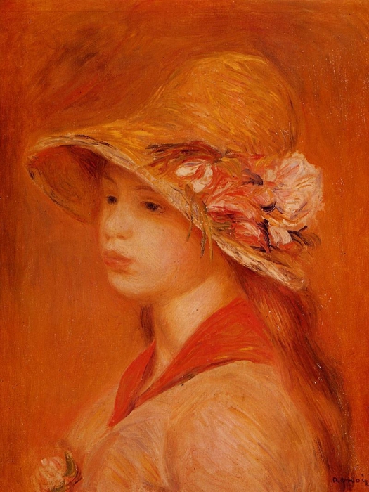 Portrait of a Young Girl - 1884-1885 (525x700, 277Kb)