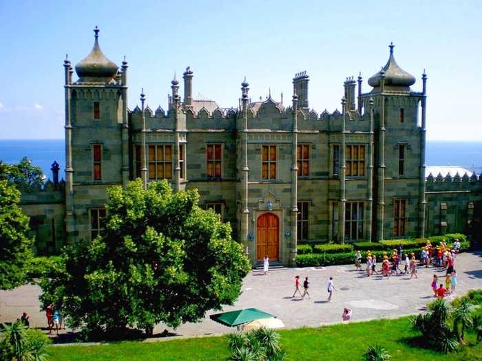 Воронцовский дворец в крыму фото внутри замка