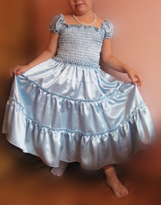 Детское нарядное платье своими руками