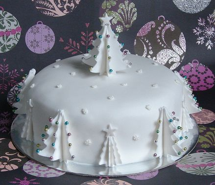 Photo of Christmas cake decoration (439x378, 142Kb)