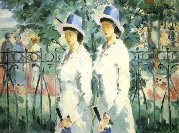 Sisters, 1910 (700x520, 252Kb)