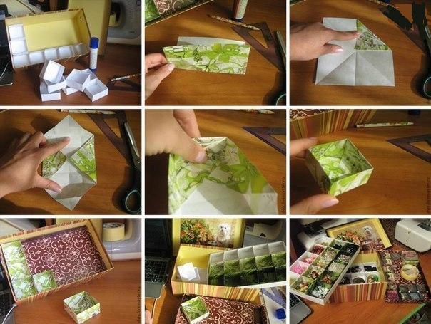 Инструкция, как сделать шкатулку из подручных средств своими руками