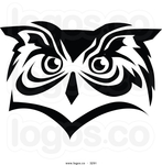  royalty-free-vector-of-a-black-and-white-owl-head-logo-by-seamartini-graphics-media-3291 (686x700, 163Kb)