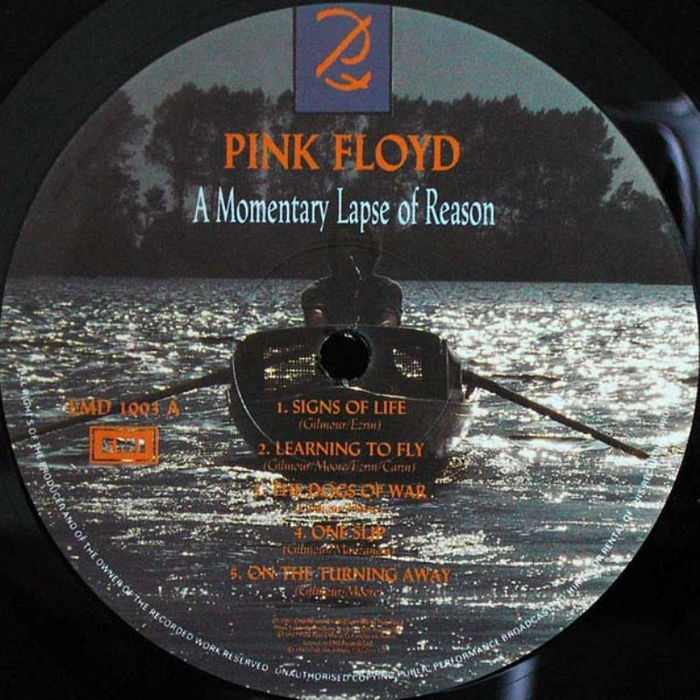 Pink reason перевод. Pink Floyd a Momentary lapse of reason 1987.