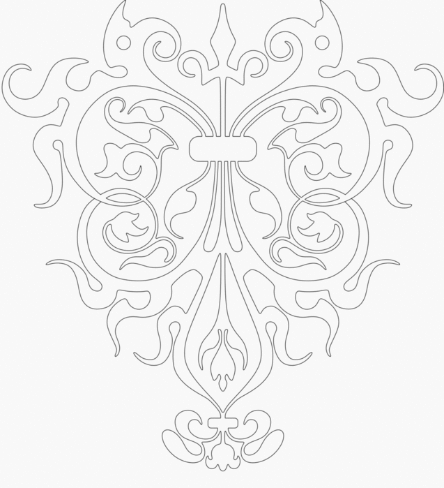 ornament_vignette_2_outline (637x700, 69Kb)