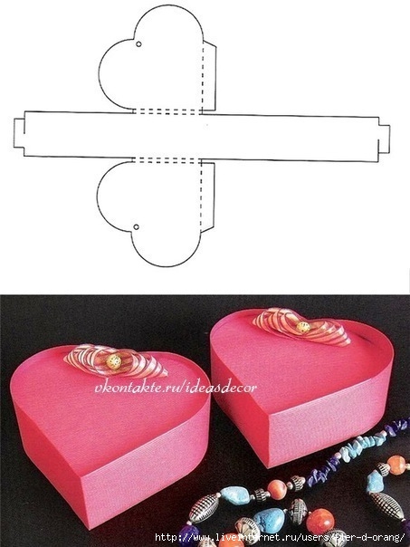 Шаблон тортика из картона – изготовление заготовки для бонбоньерки своими руками