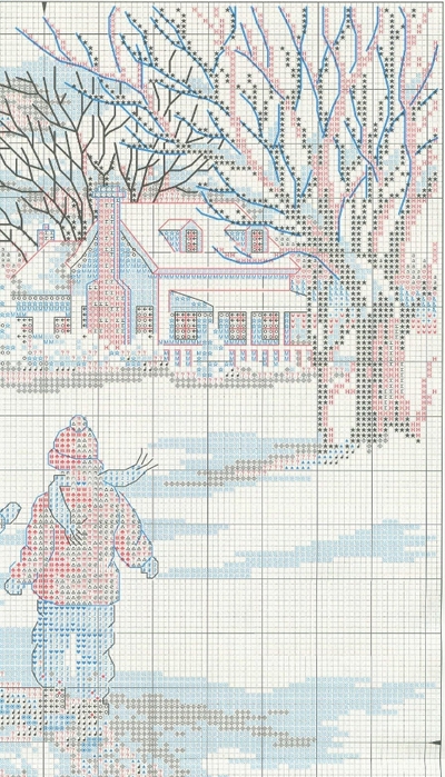 Stitchart-Snow-Angels2 (400x700, 282Kb)