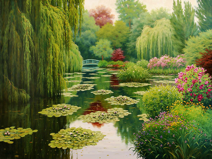 Water Garden at Giverny599 (700x523, 572Kb)