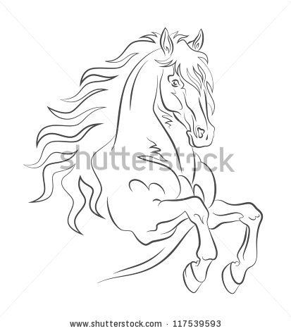 stock-vector-graceful-horse-117539593 (413x470, 64Kb)