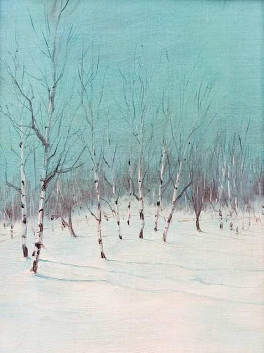 Winter Scene, 1914 (523x700, 257Kb)