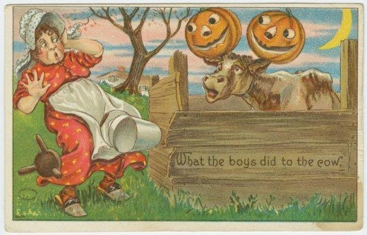 Vintage Halloween Postcards (6) (520x333, 134Kb)