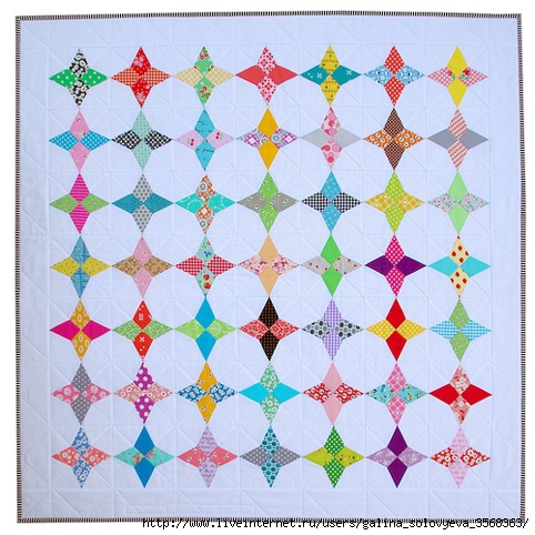 Hummingbird Quilt and tutorial 1 (482x482, 216Kb)