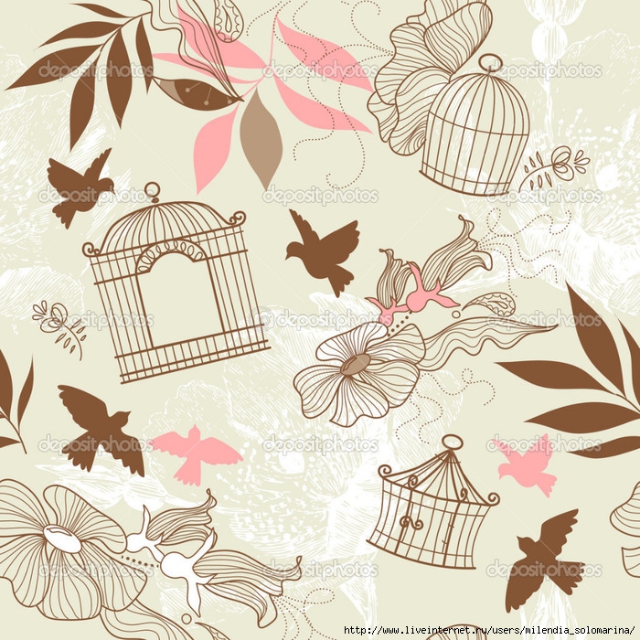 shtorj_Birds-and-bird-cages.-Seamless-pattern (700x700, 394Kb)