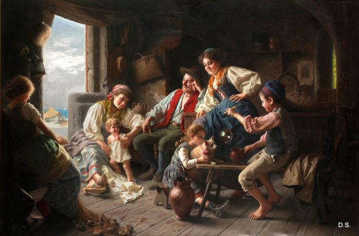 The fisherman's family (700x460, 356Kb)