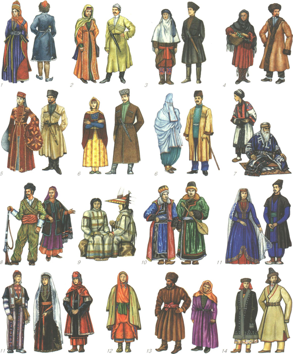 праздничные костюмы народов россии рисунки | Дзен