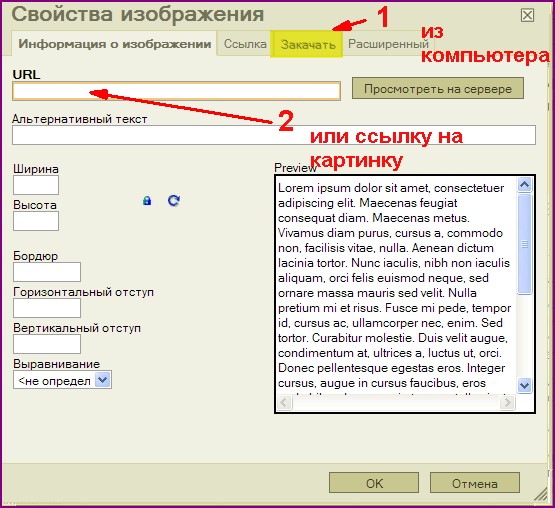 Как вставить картинку в комментарий жж