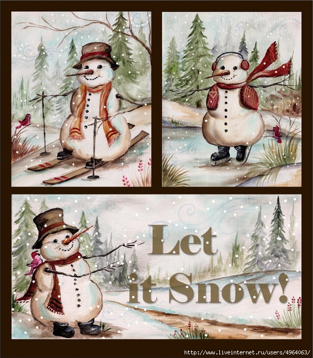 snowmen_3 (612x700, 397Kb)