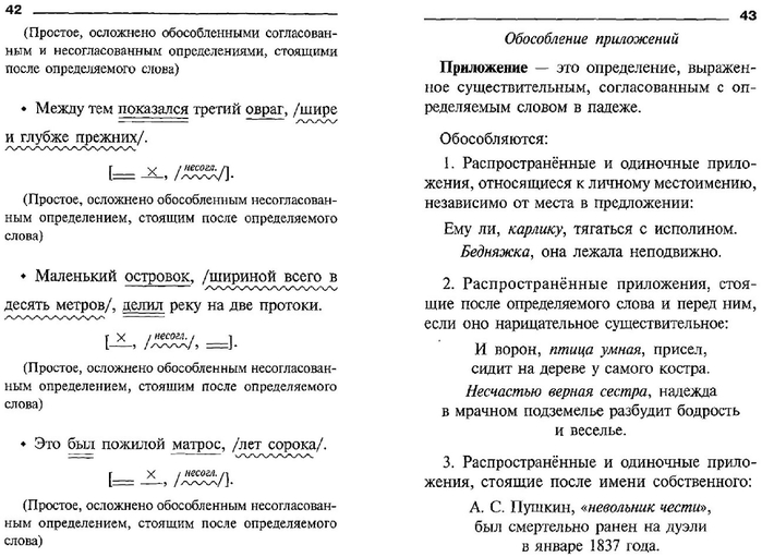 Схема разбора пунктуационного разбора