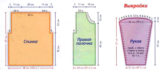 Как сшить нарукавники своими руками выкройки Изящные жакет и маечка. Обсуждение на LiveInternet - Российский Сервис Онлайн-Дн
