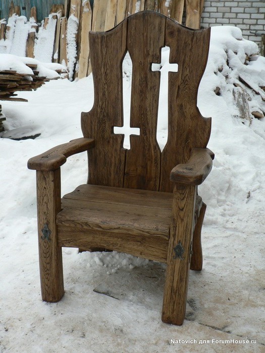 трон деревянный своими руками