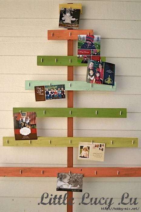 Alternative-Christmas-tree-ideas-tree-from-wood-boards-and-photos (466x700, 154Kb)