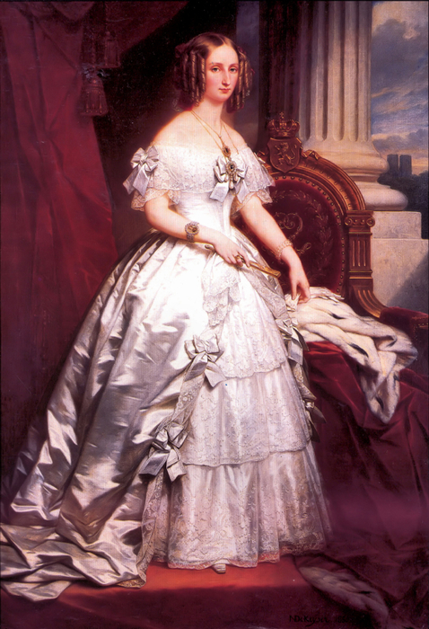 Queen Louise-Marie d'Orléans, (478x700, 436Kb)