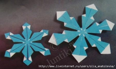 5449506_origaminovomugodusnezhinki3 (450x271, 57Kb)
