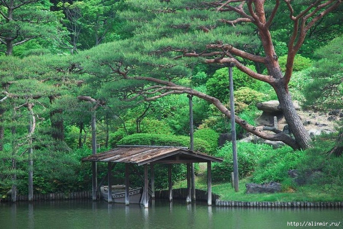 Сад  икугиэн Rikugien garden (яп. 六義園  икугиэн) 4 (700x467, 364Kb)