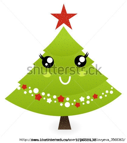 stock-vector-cute-christmas-tree-character-isolated-on-white-119682538 (418x470, 74Kb)