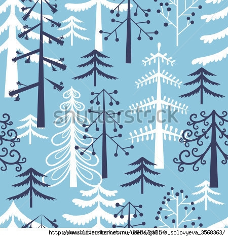 stock-vector-fir-trees-seamless-pattern-160434854 (450x470, 168Kb)