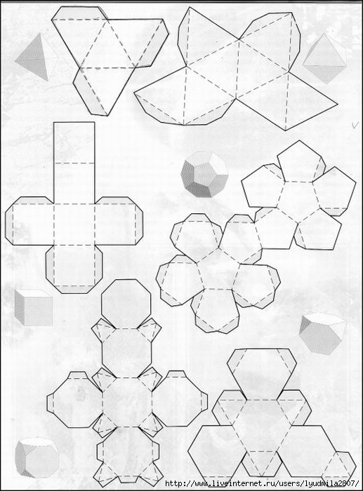 Оригами правильный многоугольник (43 фото)