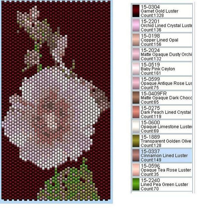 Схема картин из бисера схема