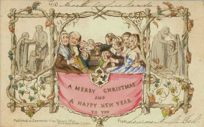 Новогодней открытке 170 лет