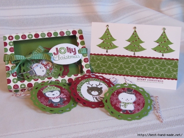 Christmas Tag Box and Coordinating Note Card (640x480, 277Kb)