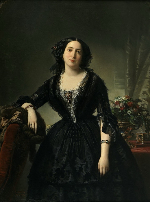 1 Madrazo y Kuntz, Federico María Dolores de Aldama y Alfonso, marquesa de Montelo 1855 (519x700, 209Kb)