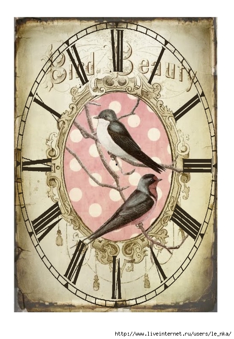 часы+птицы (483x700, 254Kb)