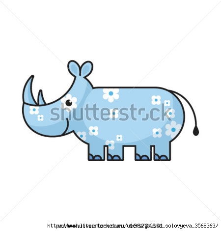 stock-vector-cartoon-rhino-136234691 (450x470, 48Kb)