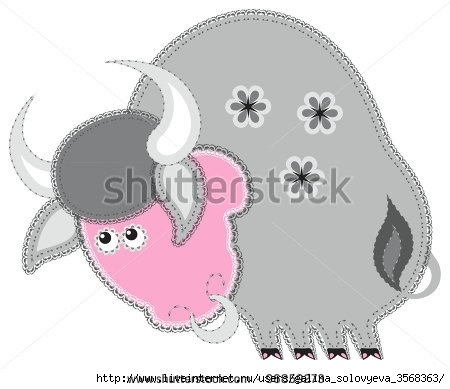stock-vector-fabric-animal-cutout-ox-cute-animal-character-in-decorative-style-on-white-background-96859273 (450x389, 72Kb)