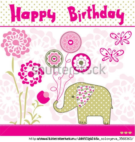 stock-vector-happy-birthday-elephant-vector-illustration-162714245 (450x470, 160Kb)