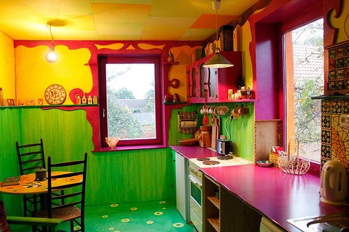 Психология цвета в интерьере кухни