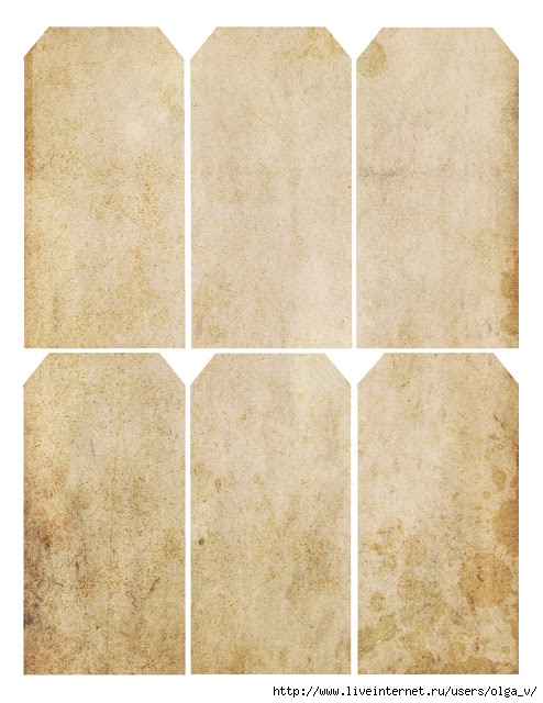 Gift tags aged paper background (494x640, 239Kb)