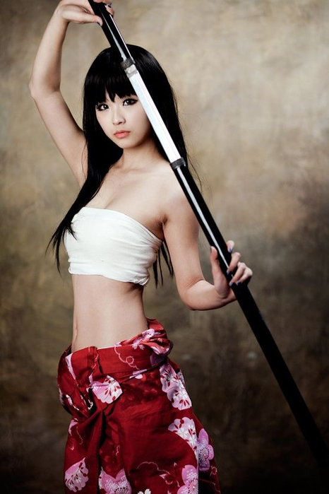 Девушка с мечом арт - 69 фото