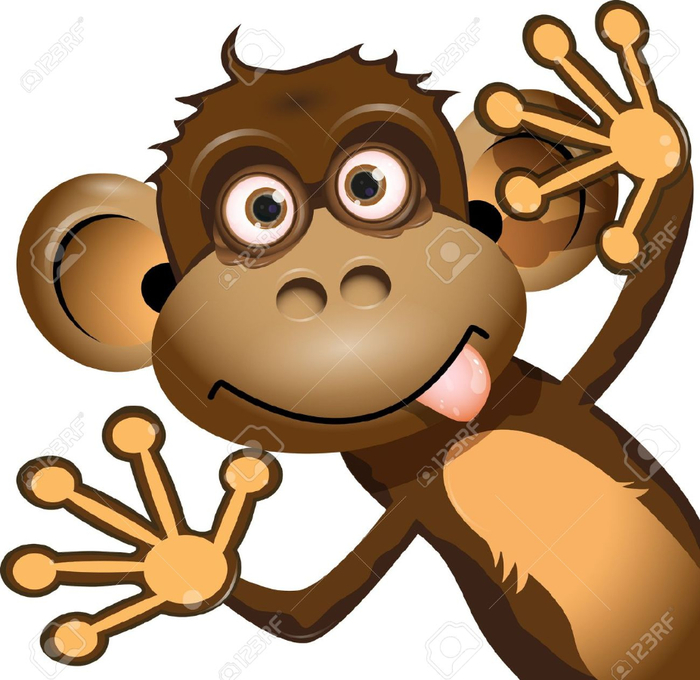 13620740-illustration-a-brown-monkey-on-a-white-background-Stock-Vector-monkey-cartoon-animal (700x680, 352Kb)