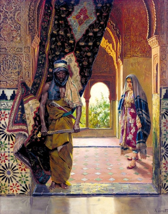 THE GUARD OF THE HAREM (548x699, 523Kb)