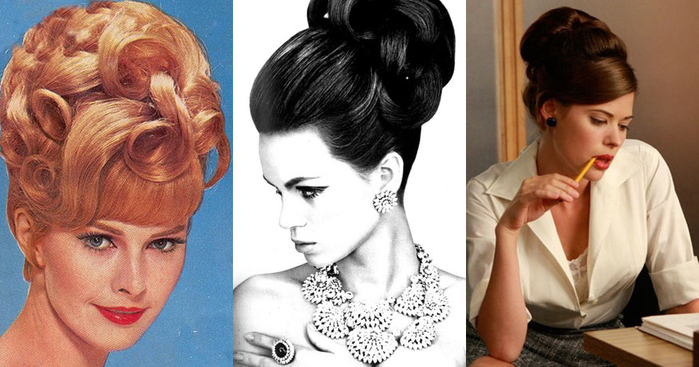Женские причёски 50-х годов прошлого века (со стильными фото-примерами)