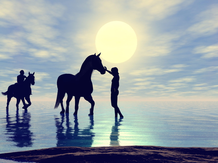 Stevebidmead_A Horse and Girl Under the Moon_YkViRmY (700x525, 342Kb)