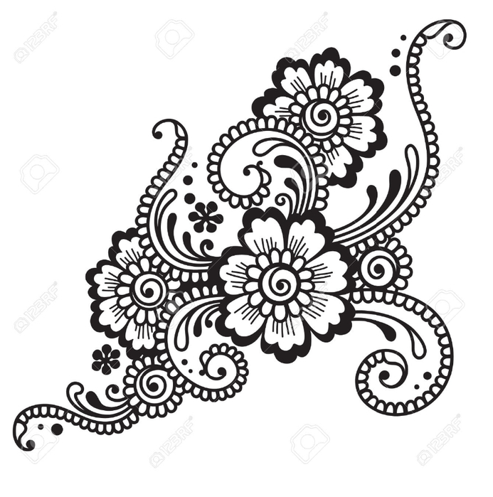 23867156-Flower-ornament-Stock-Vector-henna-mehndi-tattoo (693x700, 220Kb)