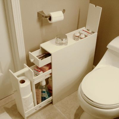 Шкафчик для туалетной бумаги в санузел